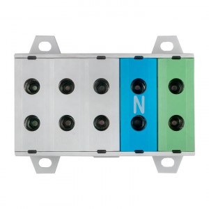 Клемма силовая вводная пятиполюсная КСВ 2.5-35 (3P+N+PE) PROxima kvs5-2.5-35