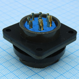 FQ24-8PIN ZJ, Блочная вилка, 8 контактов