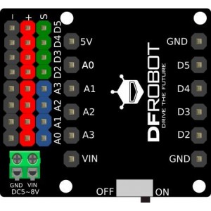 DFR0356, Дочерние и отладочные платы Beetle BLE Shield