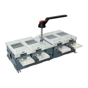 Рубильник-выключатель 3150A 4P c рукояткой управления для прямой установки PowerSwitch EKF