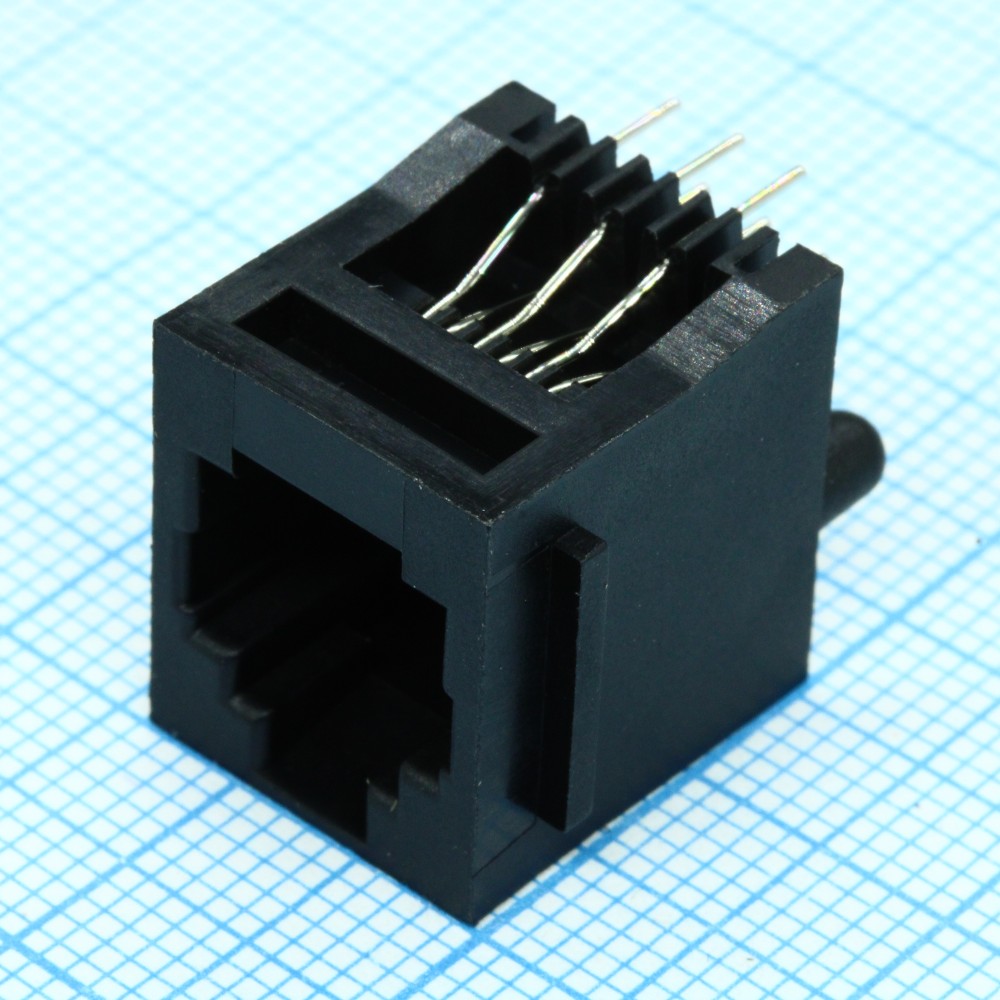 Изображение товара TJ6P6C розетка в плату 52-03 (5222-6P)