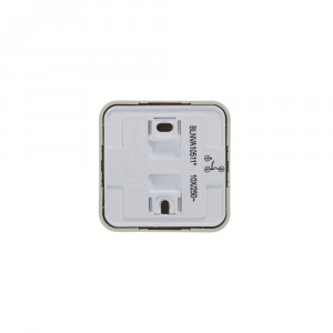 Выключатель 2-кл. ОП Blanca 10А IP20 (сх. 5) 250В с подсветкой с изолир. пластиной беж. SE BLNVA105117