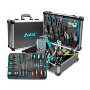 PK-1700NB, Набор инструментов для электромонтажа в кейсе для транспортировки