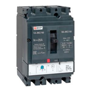 Выключатель автоматический ВА-99C (Compact NS) 160/25А 3P 36кА EKF PROxima(кр.1шт)