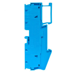 Колодка клеммная пружинная JXB-ST-4 41А 4 вывода синяя EKF plc-jxb-st-4-4-blue
