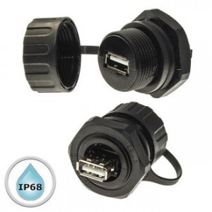 M25USBZ0-2.0G, Разъём герметичный SZC M25USBZ0-2.0G, 480 Мб/с