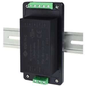 PSK-60-5-DIN, Блок питания для DIN-рейки ac-dc, 60 W, 5 Vdc, single output, DIN rail