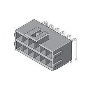 172316-2206, Проводные клеммы и зажимы ULTRAFIT 3.5MM 6CKT HDR R/A D/R NAT 15AU