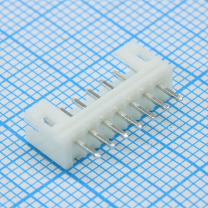 DS1066-7MVW6, Разъем штыревой однорядный на плату 7 контактов, шаг 2мм