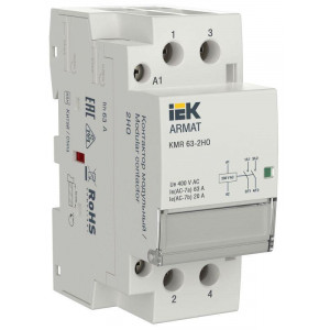 ARMAT Контактор модульный KMR 63А 230В AC 2НО IEK AR-KMR10-063-20-230