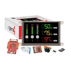 SK-gen4-50DT-AR, Средства разработки визуального вывода Starter Kit for gen4-uLCD-50DT-AR