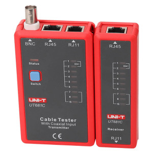 UT681C, Тестер кабельный линий RJ45/RJ11/BNC