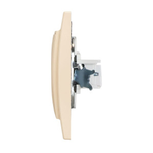 Розетка RJ-45 1-мест. СП бежевый Минск EKF