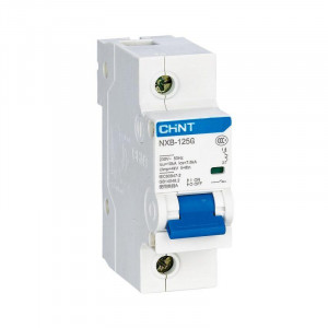 Выключатель автоматический модульный 1п C 125А 10кА NXB-125 CHINT 816127