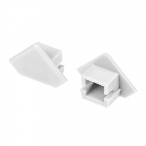 Заглушка для PDS45-MW глухая 017221, Заглушка для профиля PDS45 при установке с микровыключателем. Серый пластик.