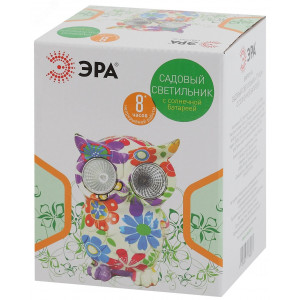 ERAFYS01-04 Садовый светильник Птица на солнечной батарее, полистоун, 15 см (24/288) Б0038497