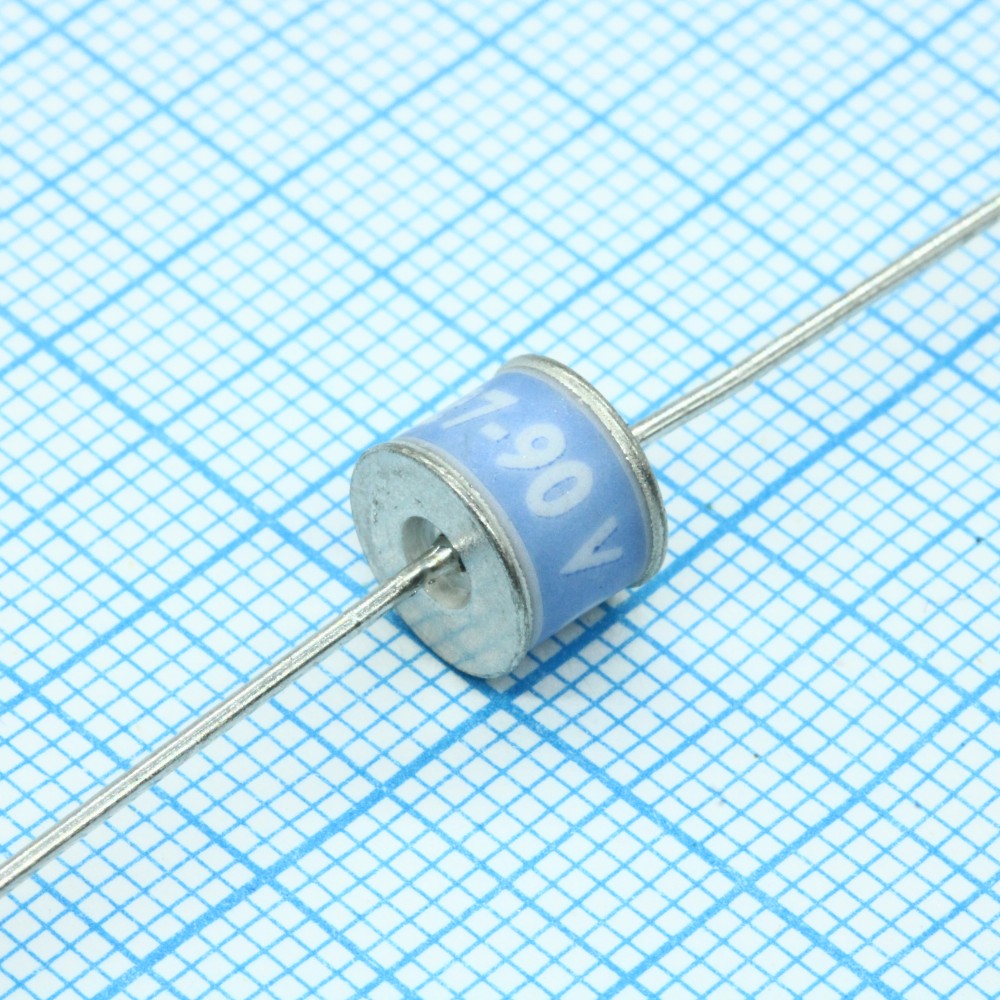 Изображение товара Деталь 2027-09-B 8x6 мм 90V 10kA 1 пФ двухэлектрический защитный компонент