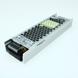 UHP-200-12, AC-DC, 200.4Вт, вход 90…264В AC, 47…63Гц, выход 12В/16.7A, ККМ, рег. вых 11.4…12.6В, изоляция 3750В AC, в кожухе 194х55х26мм, -30…+70°С