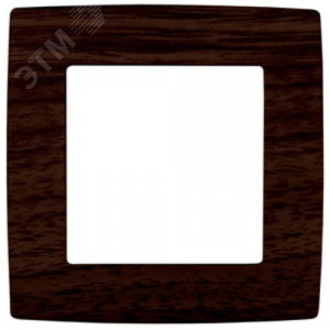 12-5001-10 Рамка на 1 пост, 2, венге (20/200/6400) Б0014750