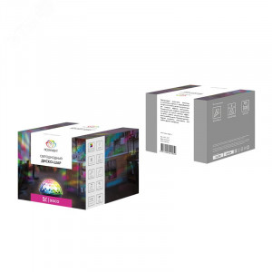 Светодиодная система Диско-шар с пультом ДУ и Bluetooth, 230 В 601-257