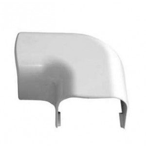 Поворот 90град. для кабель-канала РКК 74х55 Арктика бел. ПВР-74Х55