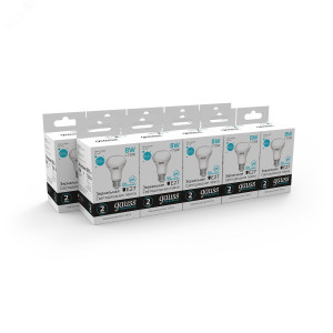 Лампа Elementary R63 8W 650lm 4100K Е27 LED 1/10/50 63228
