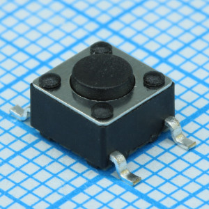 TSS-TD-03XG-XTR, Кнопка тактильная миниатюрная SMD 12В 0,05А