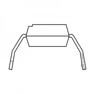 PS2581AL1-A, Транзисторные выходные оптопары SGL Tr DC WideLead COUPLR