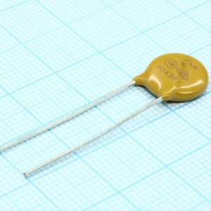 FNR-10K361, Варистор 230Vac/300Vdc, 2500A, 360V(1mA), радиальные выводы, россыпь