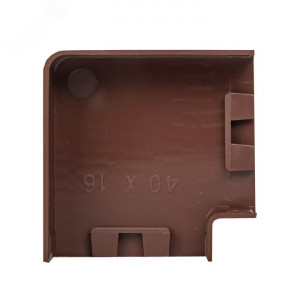 Поворот 90 гр. (40х16) (4 шт) темное дерево EKF-Plast