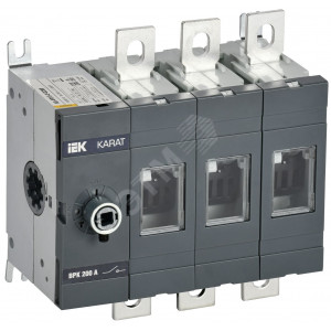 KARAT Выкл-разъед. ВРК без рукоятки 3P 200А KA-VR10-3-0200