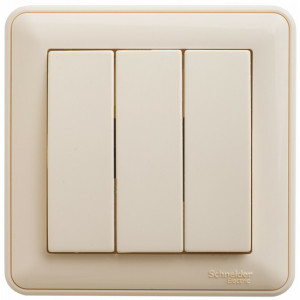 W59 3-клавишный ВЫКЛЮЧАТЕЛЬ, 10АХ, в сборе, СЛОНОВАЯ КОСТЬ VS0510-351-28
