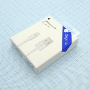 Шнур USB A (шт.) - Lightning (шт) 1м, (USB для IPhone 5/6/7, IPad)