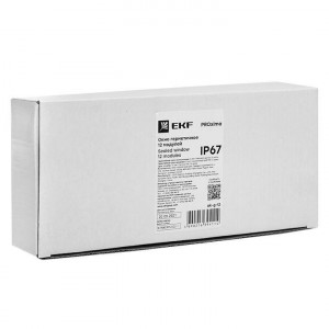 Окно герметичное 12 модулей IP67 PROxima ak-g-12