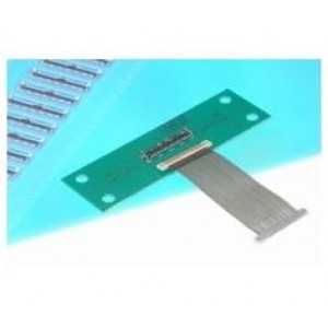 DF36A-50S-0.4V(55), Проводные клеммы и зажимы 0.4mm 50P Recp w/Metal Cover