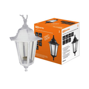 Светильник садово-парковый НСУ 06-60-001 шестигранник, подвес, пластик, белый SQ0330-0733