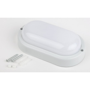 Светильник ЖКХ светодиодный SPB-202-0-65K-015 P65 15Вт 1425Лм 6500K 200x98 ОВАЛ Б0047626