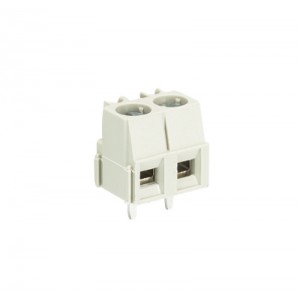 Клемма Wiecon 8292 / 2, Клемма, горизонтальный подвод кабеля, на плату, шаг: 5.08 мм, 2 полюса, фиксация провода винтовая, исполнение: с маркировкой, 300V, 10A, цвет: серый