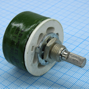 ППБ-16Г13   3.3К ±10%, Резистор переменный проволочный 3.3кОм ±10% 16Вт