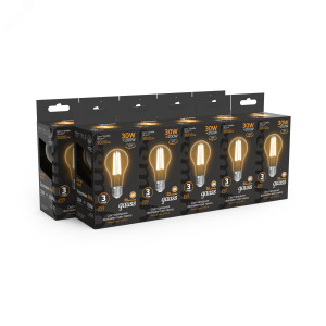 Лампа Filament А70 30W 3000lm 2700К Е27 LED 1/10/40 102902130