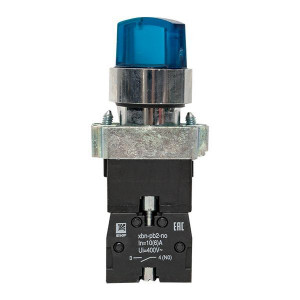 Переключатель BD21 2P c синей подсветкой 230В NO PROxima xb2-bk21-b-230