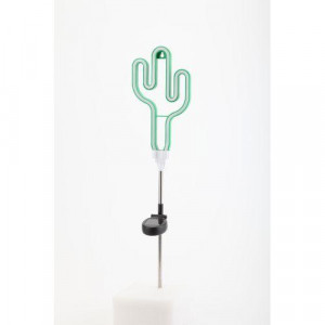 ERASF012-31 Садовый неоновый светильник Кактус на солнечной батарее (12/288) Б0044239
