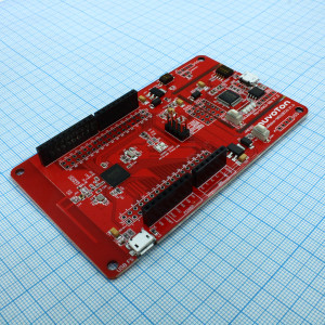 NuMaker-M032BTAI, Arduino совместимая плата Nuvoton на базе микроконтроллера M032BTAIAAN. 512КБ Flash, 96КБ SRAM. 8 UART, 2 I2C, USB, 16 каналов АЦП 12-бит