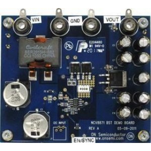 NCV8871BSTGEVB, Средства разработки интегральных схем (ИС) управления питанием NCV8871 EVAL BOARD