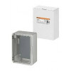 Бокс пластиковый ЩМП-0-2, прозр. крышка, ABS, IP65, от -45 до +75 °С, навесной, (330x250x140) SQ0933-0222