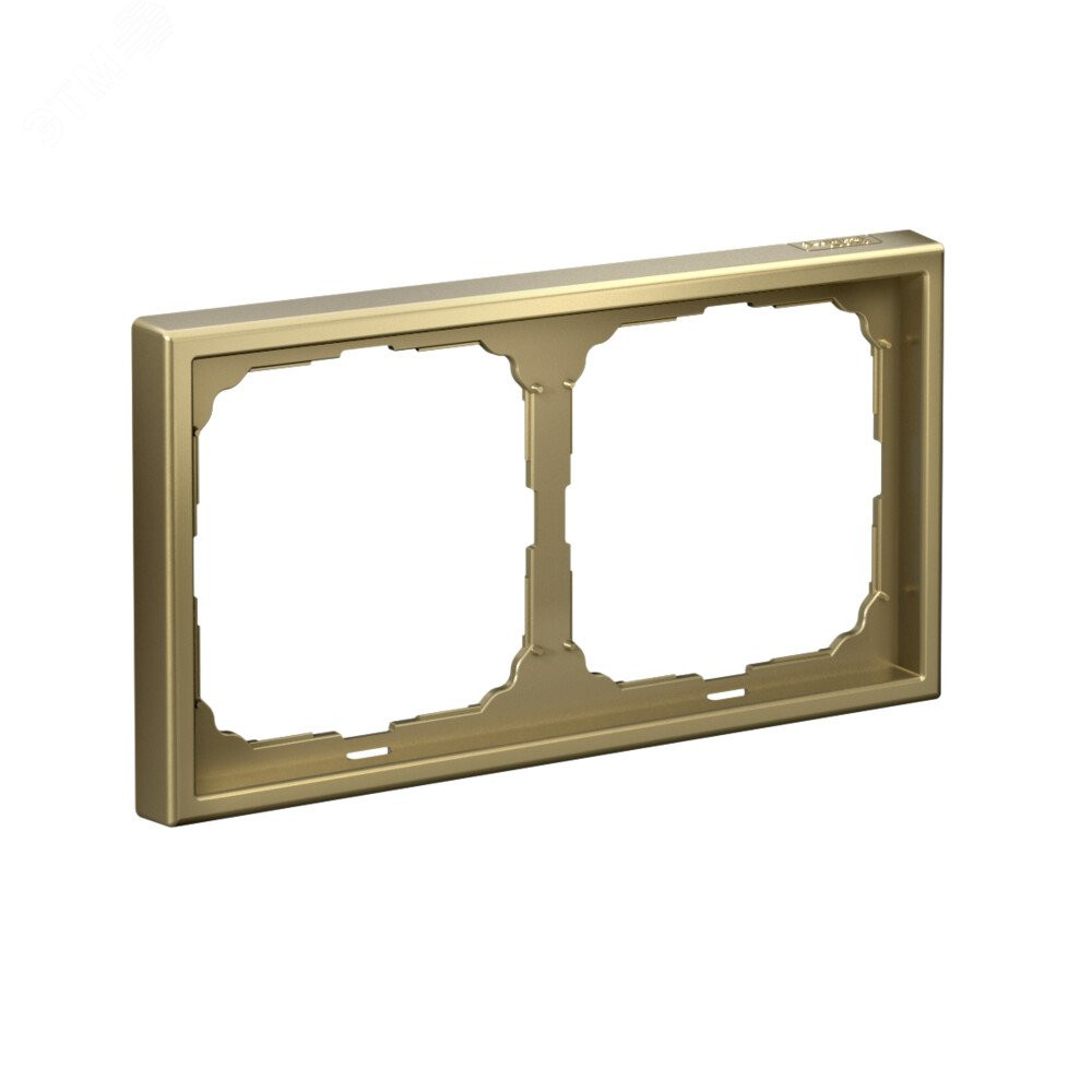 Изображение товара Рамка 2-м ArtGallery зол. SE GAL001602 - желтая пластиковая рамка