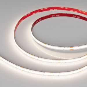 Лента COB-X512-10mm 24V White-MIX (15 W/m, IP20, CSP, 5m) 037130, Лента COB сплошной засветки без видимых светодиодов. Светодиоды CSP, 512 шт/м (2560 шт на 5 м), белая плата, скотч 3M. Цвет MIX БЕЛЫЙ 2700K+6000K, цветопередача CRI>90, угол 160°. Питание 24V, мощность 15 Вт/м (75 Вт на 5 м). Размеры 5000x10x2мм. Мин. отр