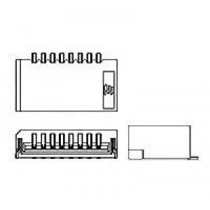 1-84981-4, Соединители FFC и FPC 14P 1.00MM R/A SMD
