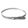 Хомут кабельный 8х600 нерж. сталь AISI 304 серебр. (уп.20шт) 27416