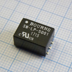 SM-LP-5001E, Audio Transformer 1:1 2000Vrms 115Ohm Prim. DCR 115Ohm Sec. DCR ±0.25dB
